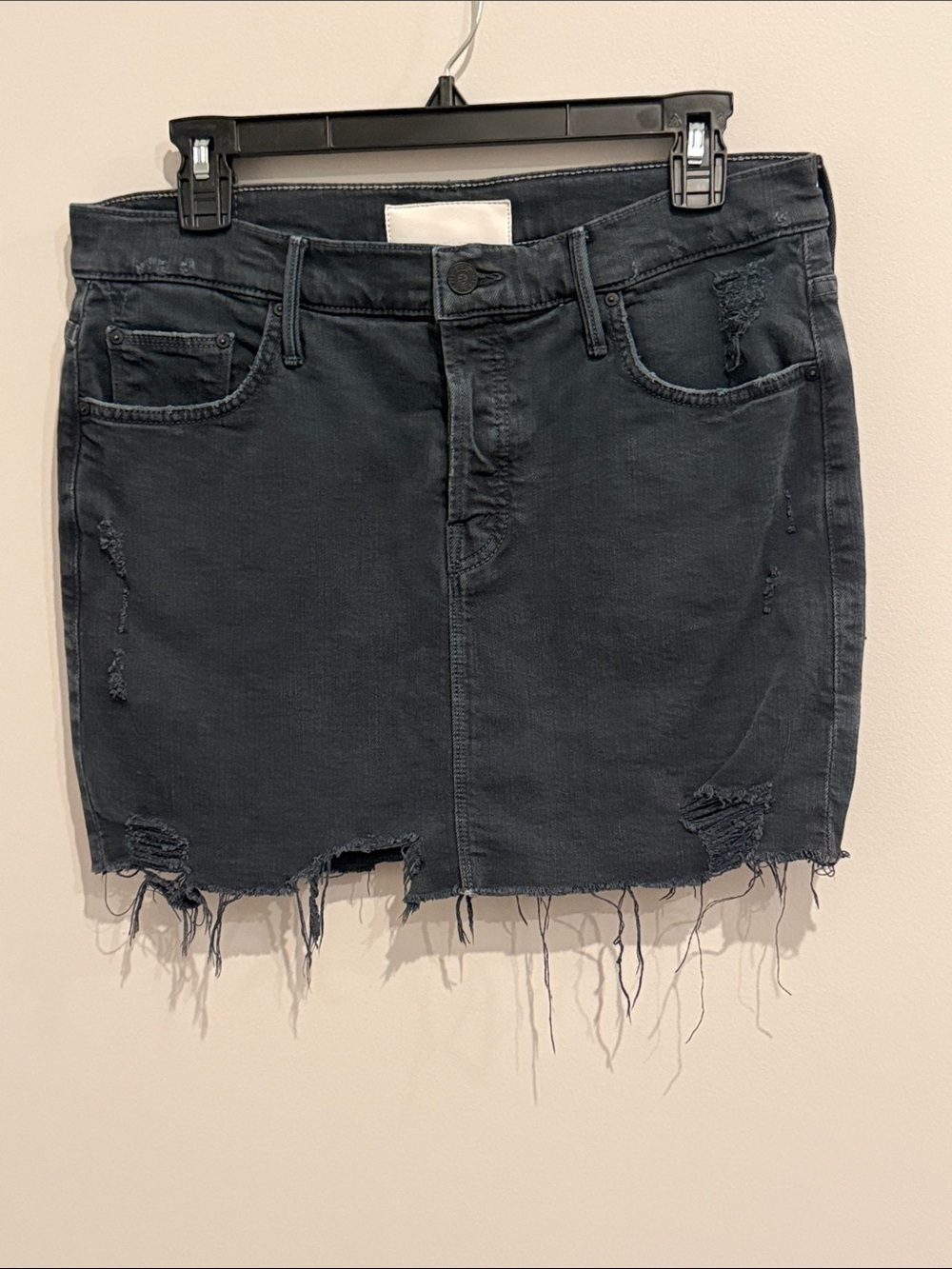 Mother - The Vagabond Mini Fray in Black